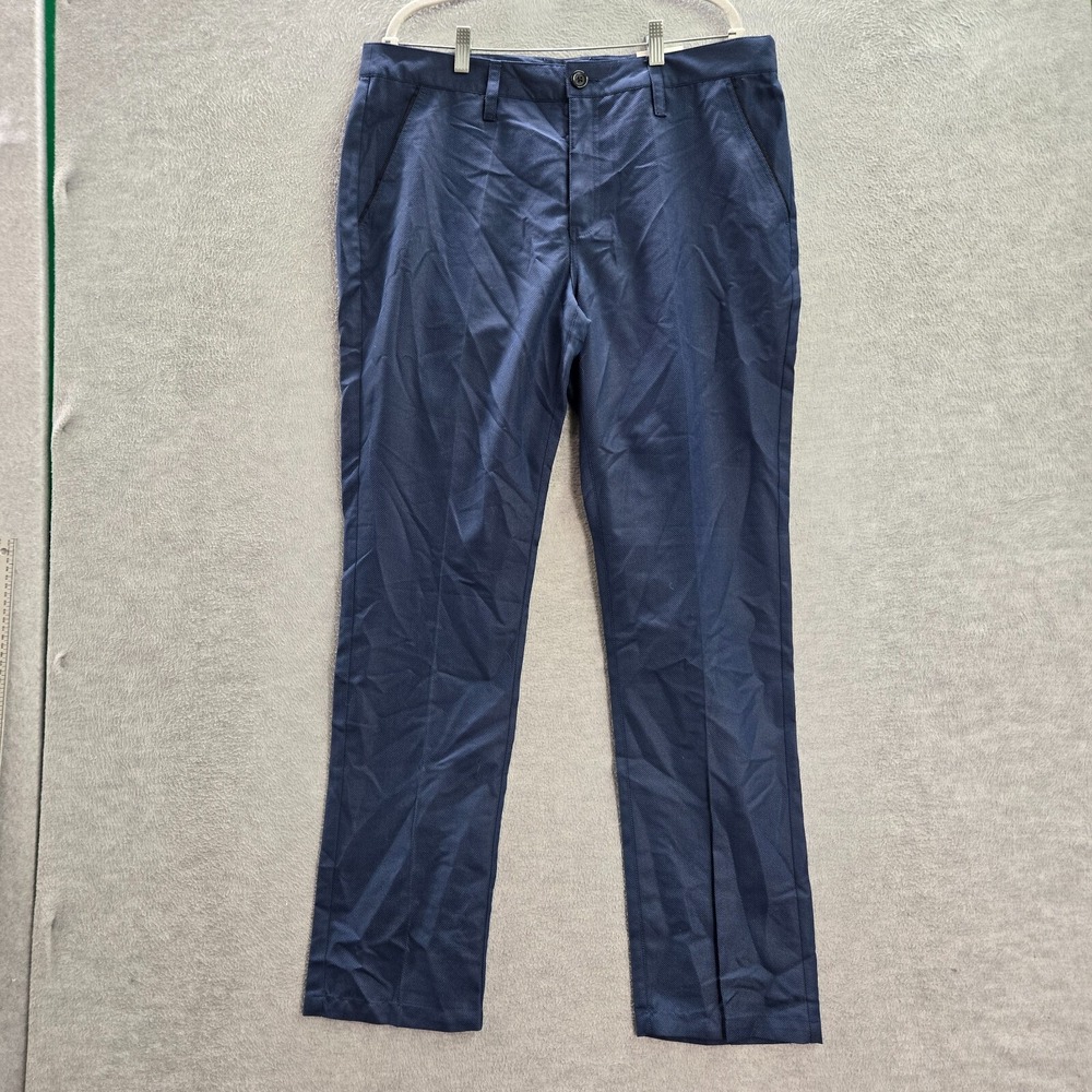 G by Guess Men Pants 36 Blue Chino Downtown‎ Slim Trouser Straight Pockets NWT